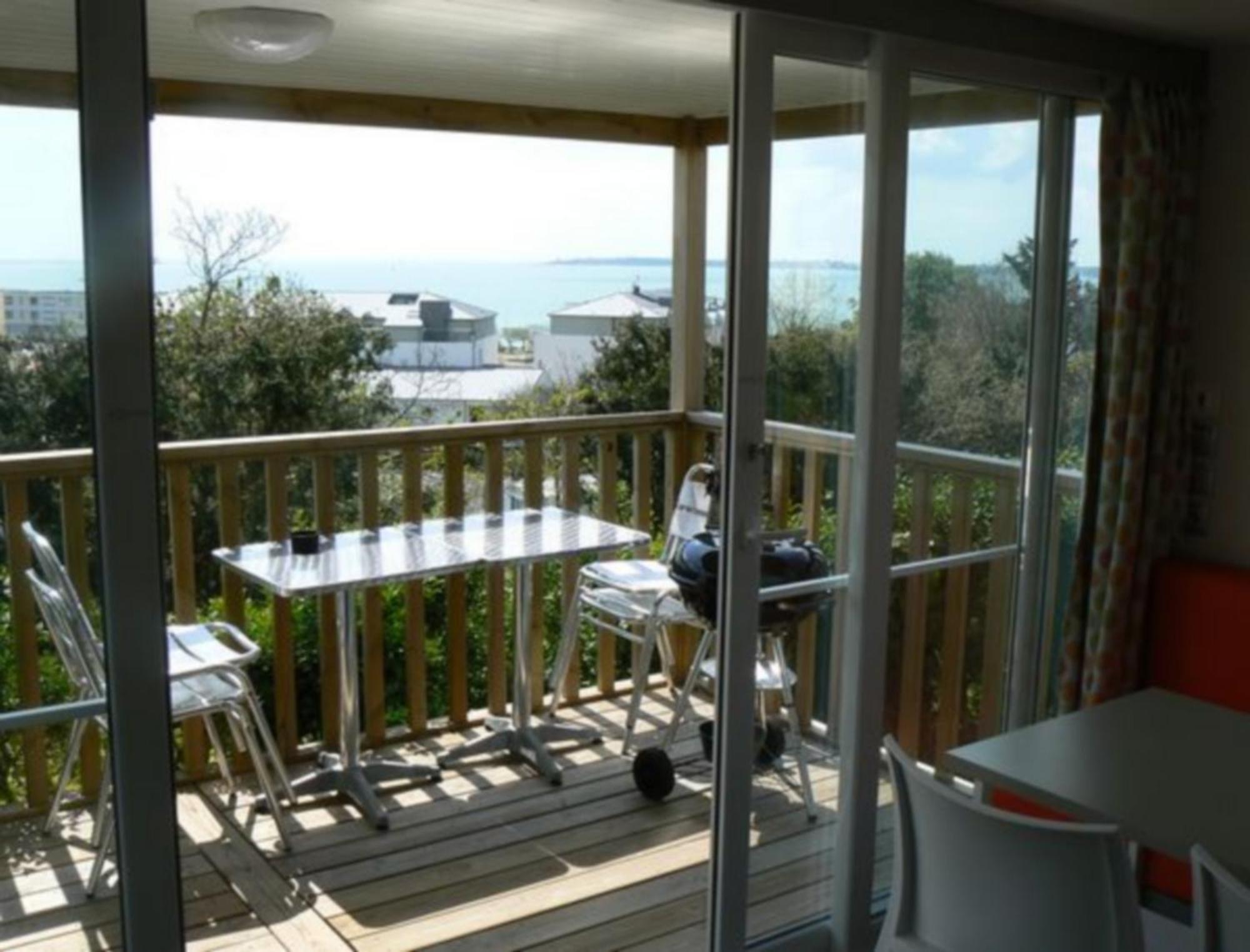 Camping Les Sables Blancs Concarneau Cameră foto